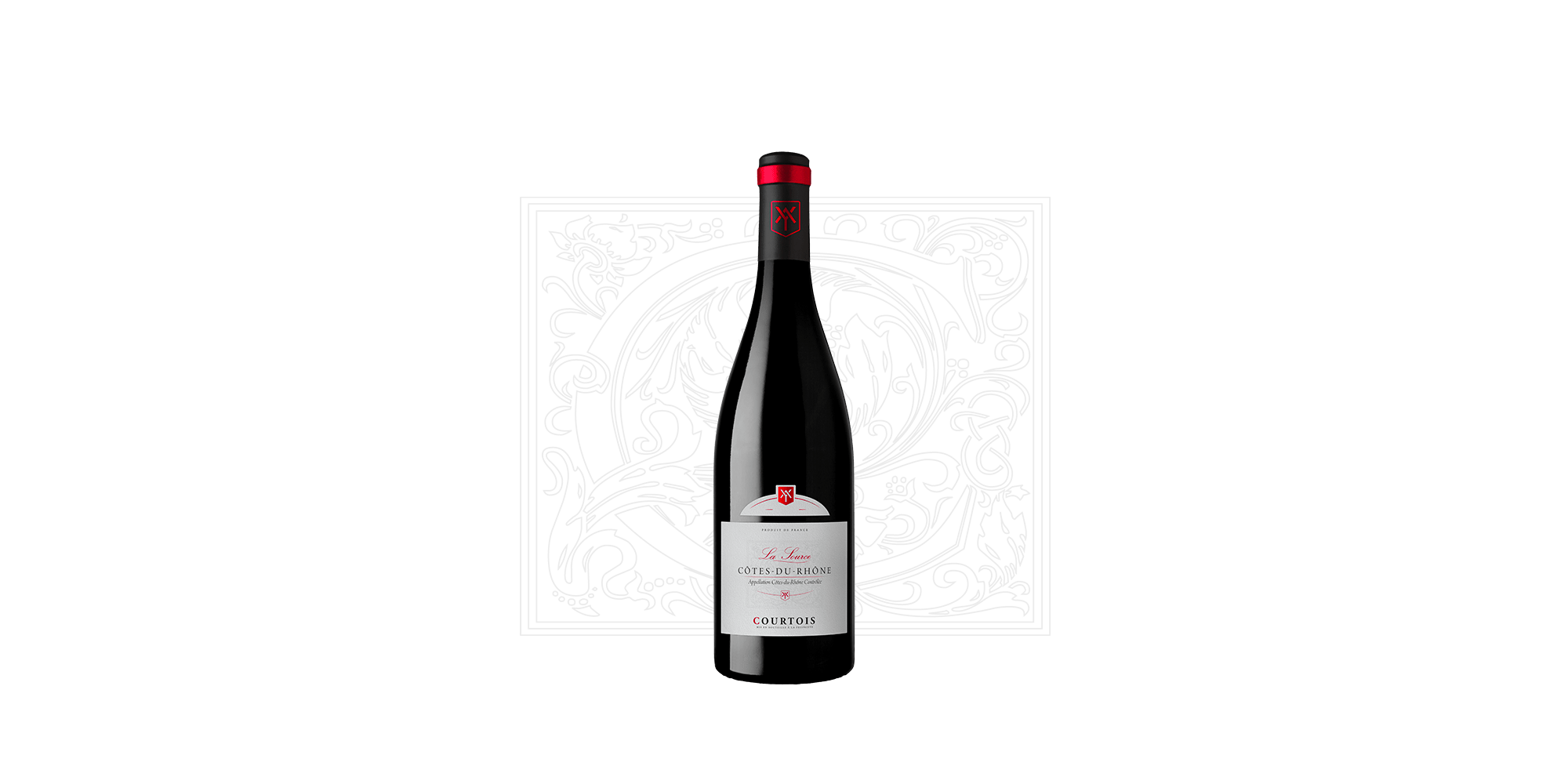domaine courtois cdr rouge