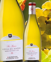 domaine courtois cotes du rhone blanc