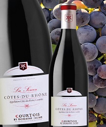 domaine courtois cotes du rhone rouge