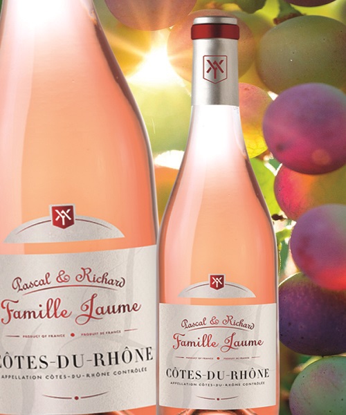 famille jaume cotes du rhone vin rosé